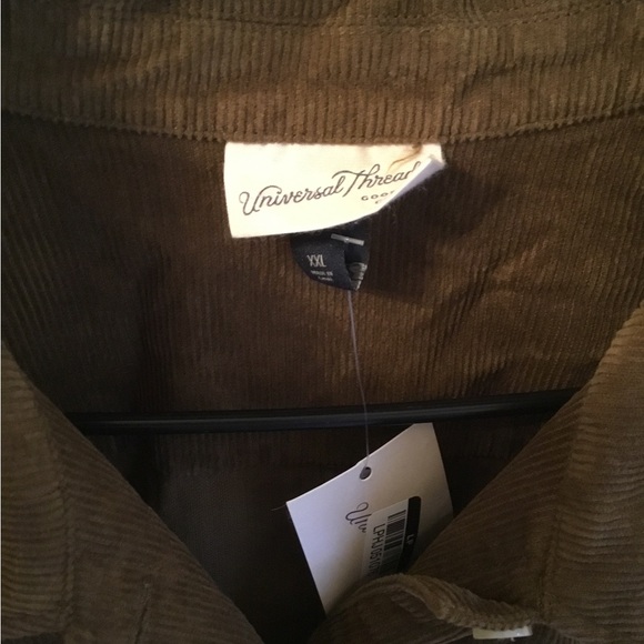 Women's Brown Corduroy Dress Size XXL - Picture 4 of 5